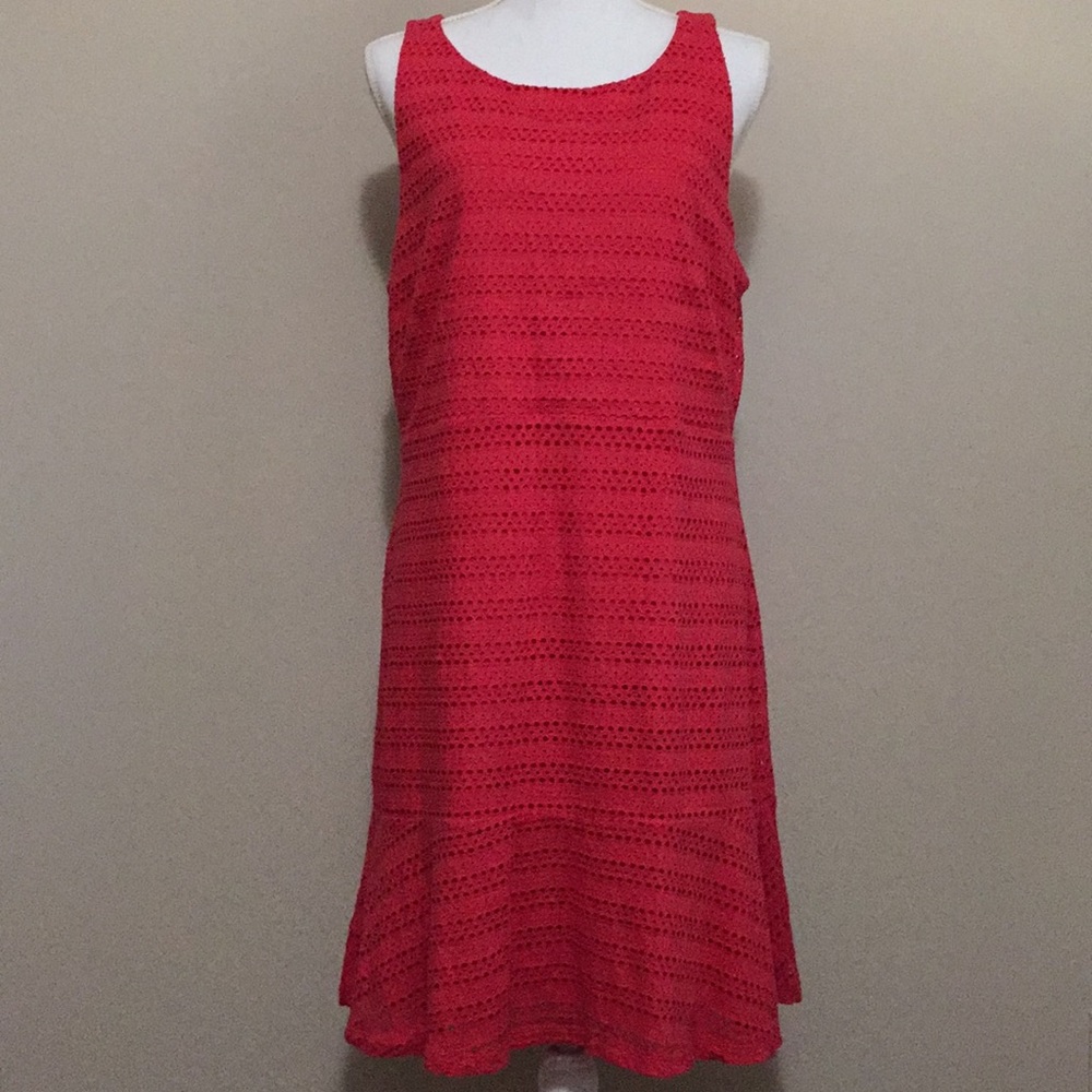 🌸🌸 Coral Sleeveless Dress